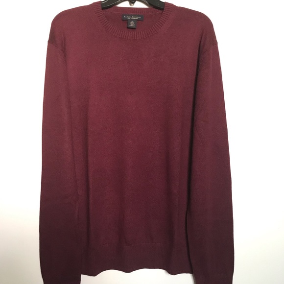 Banana Republic Other - Banana Republic Silk Cashmere Wine Color Sweater